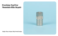 Bike Freewheel Removal Tool Exact Fit Freewheel Removal Heat Treated Hardened Steel Cycle Cassette Remover Tool for Cyclists, Home Garage