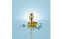 Threaded Brass Vertical Check Valve Compressor Unidirectional-Way Valve Side Vent Holes Hardware Part