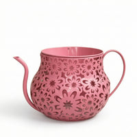 Watering Can Planter Rustic Planter with Handle Perforated Watering Can with Long Spout for Garden, Indoor