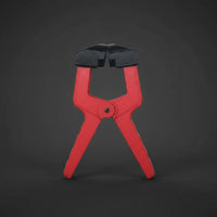 ABS Material A-Shaped Clamp Red Color Plastic Flexible Clamp Strong Grip Hand Tool Long-Lasting for Woodworkers, Woodworking, Workshop