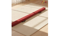 Folding Balance Beam Foldable Foam Balance Beam Non-Slip Gymnastics Equipment for Gymnasts, Young Children, Playroom
