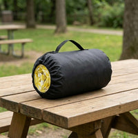 Picnic Blanket and Waterproof Mat for Family Picnic, Machine Washable Camping Mat with Carry Bag, Anti-Tear Beach Blanket, Outdoor Activities