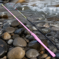 Carbon Fiber Raft Fishing Rod with Solid Tip for Shore Casting