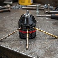 Keyless Drill Chuck Adapter for Angle Grinder Electric Wrench Conversion