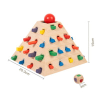 Wooden Pull Game Fine Motor Skills Tabletop Strategy Game Concentration Child Centered Balance Toy for Classroom