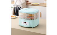 Push-Button Controls Stacked Tray Dehydrator Adjustable Temperature Digital Food Dehydrator Timer Control Electric Food Dryer
