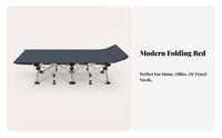 Adjustable Recliner Foldable Bed Foldable Design Adjustable Reclining Lounger Easy Setup Erportablenomic for Caregivers
