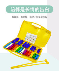 奥尔夫打击乐器25音打琴铝板琴跨境xylophone儿童音乐启蒙敲琴
