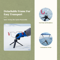 Fishing Rod Rack Boat Storage Foldable