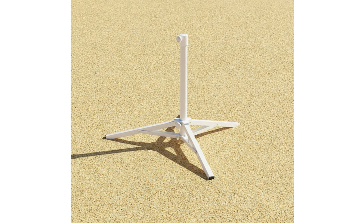 Compact Foldable Umbrella Base Space-Saving Foldable Umbrella Stand Sleek-Profile Long-Lasting for Anglers