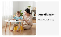 Anti-Slip Feet Low Plastic Chair with Backrest Sturdy Construction children's Furniture adaptable young child Seat Lightweight for young children, Kids, Parents, Bathroom, Entryway, Playroom, Bedroom