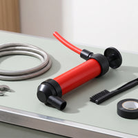 Drain Suction Pump Hand-Operated Suction Pump with Hose Portable for Homeowners, Aquarium Hobbyists, Air Conditioner Maintenance, Car Repair