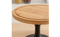 Rotating Option Cake Stand with Glass Dome Dustproof Cake Stand with Dome Lid Elegant Design Pedestal Dessert Display Keeps Food Preserved for Afternoon Tea, Party, Wedding
