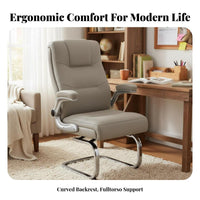 Ergonomic Design arched-Shaped spine Chair Breathable spinerest pivoting Seat Modern design & appearance Office Furniture effortlessRolling Casters for Students, Home Workers, grown-ups, Study Room, Bedroom