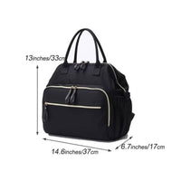 Waterproof Diaper Backpack Foldable Baby Stroller Storage Bag Easy to Clean