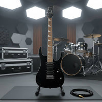 With Accessories HSS Pickup Guitar Easy to Play 39 Inch Electric Guitar Digital Tuner Music Instrument Maple Neck for Beginners, Students, Practice, Learning
