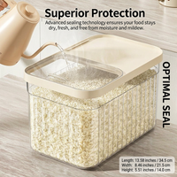 Airtight Food Storage Containers for Dry Foods, Large Cereal Storage Containers, Kitchen Storage Containers with Lids, Pantry Storage Containers