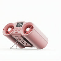 Type-C Two-headHead Fan Compact Wearable Waist Fan