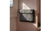 Boat Storage Mesh Bag Storage Mesh Bag with Backing Compact Boat Organizer for Anglers
