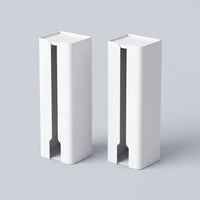 Cabinet and Refrigerator Organizer for Students, Wall-Mounted Paper Towel Holder for Kitchen, Adjustable Width Roll