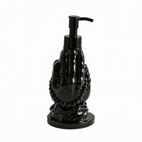 Sculptural Buddha's Hand Soap Dispenser Decorative Hand-Shaped Pump Bottle Silver Pump Dispenser