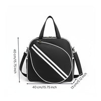 Lightweight Large Capacity Tennis Bag Multiple Pockets Foldable Tennis Bag for Sports Travel, Training