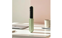 Type-C Charging Cordless Hair Straightener Brush Portable Hair Straightener Brush Compact Straightening Comb 3-Speed Temperature for Travelers