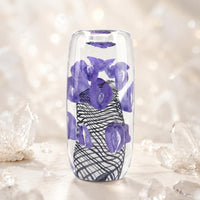 Petal Glass Candle Holder Luxury Glass Candle Holder High Clearness Home Decor for Hotel