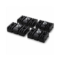 4 Pieces Noise Reducing Vibration-Damping Pad Slim Anti-Vibration Pad Rubber Washer Heavy-Duty for Homeowners