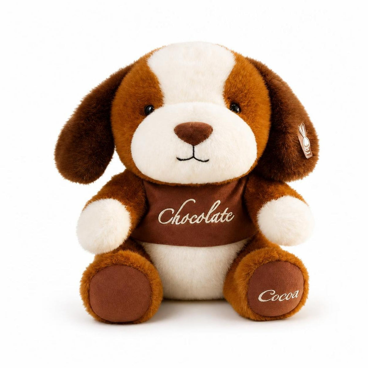 Stuffed Dog Cuddly Dog Doll Puppy Stuffed Animal Huggable Stuffed Puppy Adorable for Children, Playroom, Nursery
