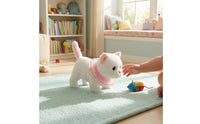 Interactive Cat Toy Electric Stuffed Cat Toy Realistic Meowing