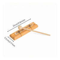 Sound Healing Bar Chime Rectangular Crystal Sound Healing Bar Chime Corded   Item for Relaxation