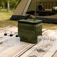 Condiment Containers, Glass Storage Jars, 9-Piece Set, Spice Bottles, Transparent, Seasoning Bottles, Kitchen Storage