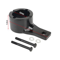 Black Iron Harmonic Balancer Tool with Bolts Long-Lasting Harmonic Balancer Holding Tool Sturdy Crankshaft Pulley Holder for DIYers, Engine Repair