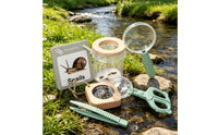 Wooden Observation Kit Mesh Bug Catcher Kit Hands-on Learning Nature Exploration Set Handheld for Children