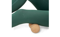 Peanut Massage Ball Two-Lobed Cork Massage Ball Body Massager Natural Fitness Gear Non-Slip