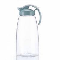 Food Grade Material Heat Resistant Cold Water Kettle Safe Plastic Water Pitcher with Lid Easy to Clean for Hosts, Kitchen, Home, Parties