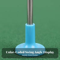 Adjustable Length Chipping Direction Indicator Portable Golf Alignment Rod Lightweight Golf Alignment Rod Long-Lasting for Golfers, Beginners, Professionals, Home Practice, Driving Range, Outdoor
