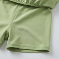 Swimsuit for Plus Size Women with a Modest Skirt Design, One-Piece Monokini Made of Polyester for Water Sports