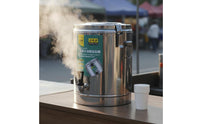Stainless Steel Thermal Container Long-Lasting Insulation Large Capacity Milk Tea Barrel Insulated Beverage Dispenser Easy To