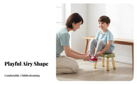 Non-Slip Puff-ShapedShaped Stool versatile Low Bench Sturdy Household Furniture for Children, Adults, Parents, Bathroom, Entryway, Kids Room