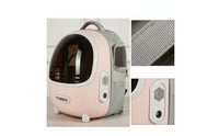 Cat Carrier Backpack with Clear Window Transparent Cat Backpack  Ventilated for Outings