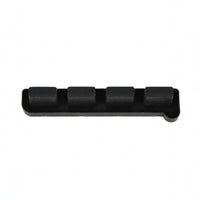 Molded One Piece 4-Button Rubber Key Strip Raised Buttons Conductive Rubber Button Assembly Smooth Finish Keyboard Conductive Pad Strip Compact