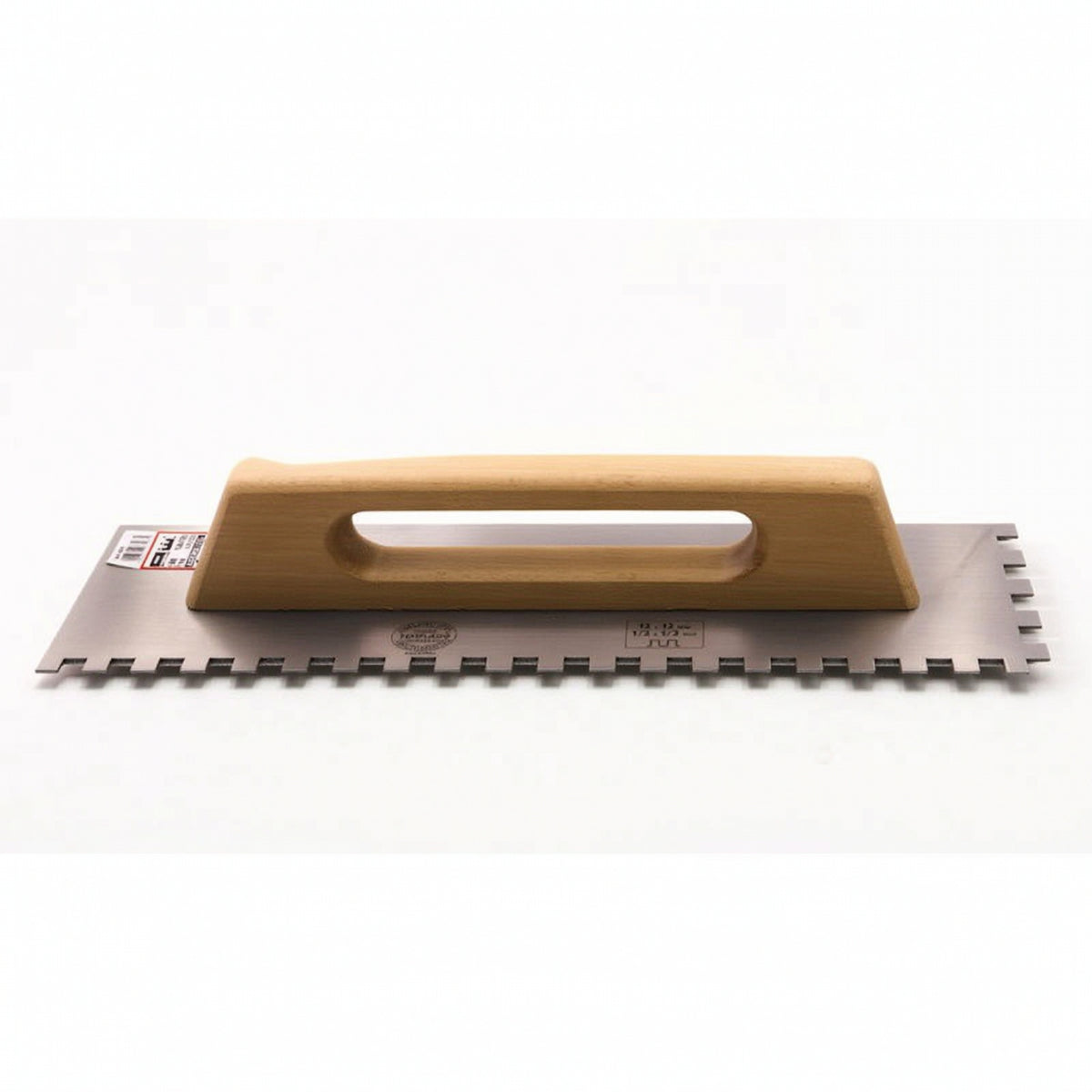 Notched Trowel Corrosion-Resistant Mortar Trowel Tool Rectangular Long-Lasting for Tilers, Tile Installation, Masonry Work