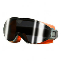 Encompassing Mowing Goggles Curved Lens Grass Cutting Goggles Dustproof Adjustable Strap Molded Frame