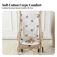 Breathable Material Universal Stroller Seat Liner for Newborns, Toddlers, Travel, Outdoor