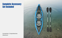 Inflatable Kayak, Durable Canoe, Thickened, Wear-Resistant, Fishing & Drifting Boat