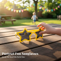 Giant stellarShaped Glasses Oversized Design Novelty gazewear Photo prop for Women