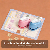 Labor-Saving Decorative Hole Punch Child Friendly DIY Paper Shape Puncher Easy to Use for Children, Crafters, Card Making, School Projects