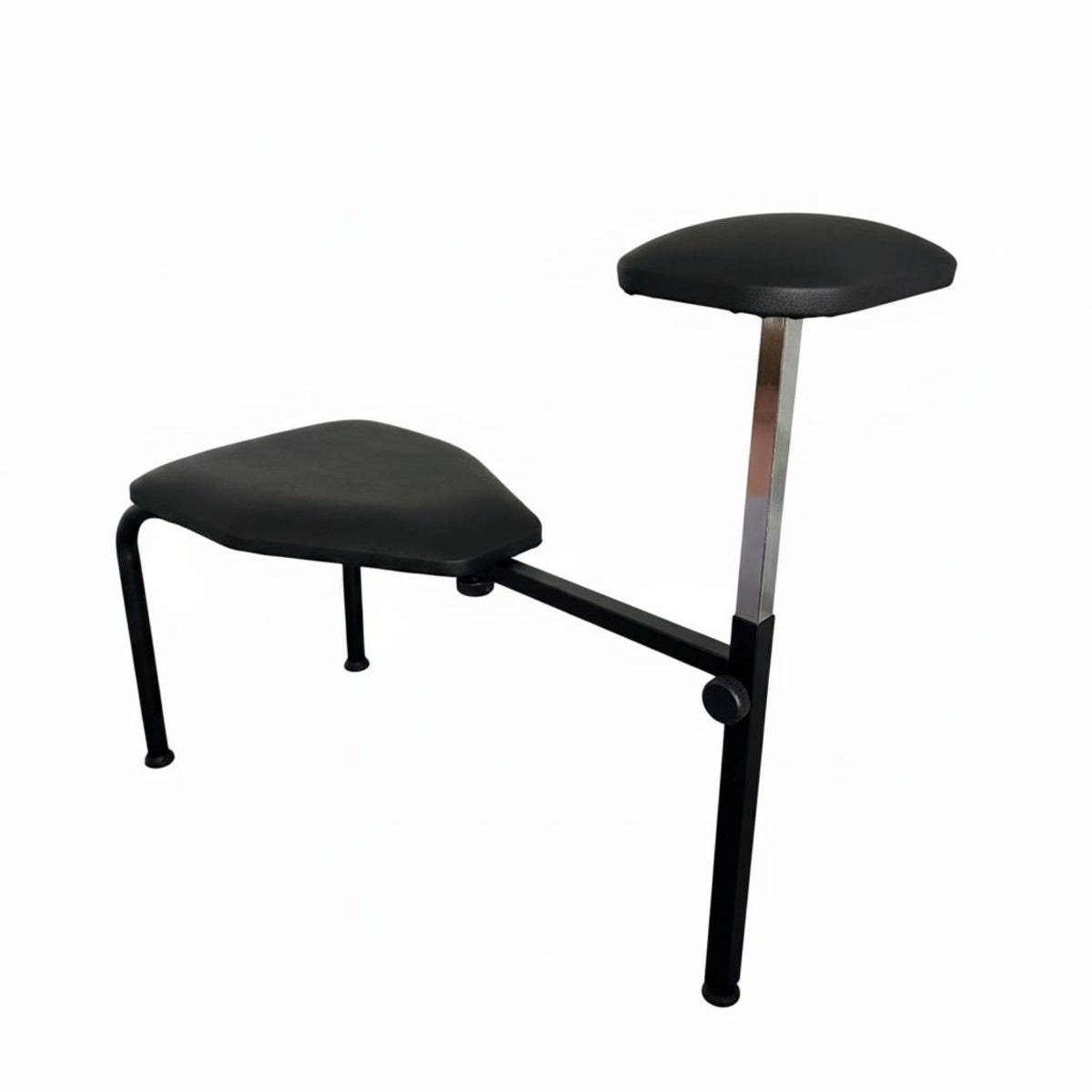 Pedicure Bench Chair Acetone-Resistant Nail Salon Chair Waterproof Adjustable Salon Stool